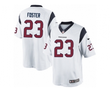 Men's Nike Houston Texans #23 Arian Foster Limited White NFL Jersey
