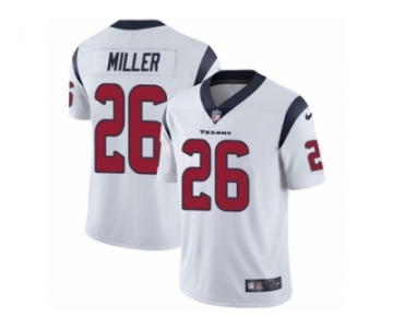 Men's Nike Houston Texans #26 Lamar Miller Vapor Untouchable Limited White NFL Jersey