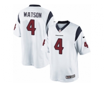 Men's Nike Houston Texans #4 Deshaun Watson Limited White NFL Jersey