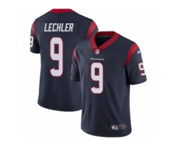 Men's Nike Houston Texans #9 Shane Lechler Vapor Untouchable Limited Navy Blue Team Color NFL Jersey