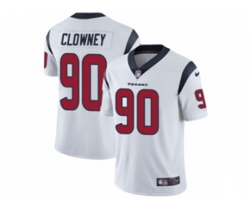 Men's Nike Houston Texans #90 Jadeveon Clowney Vapor Untouchable Limited White NFL Jersey