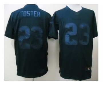 nike nfl jerseys houston texans #23 arian foster navy blue[drenched limited]