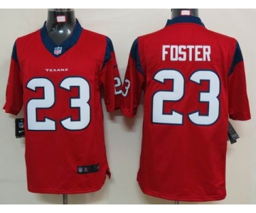 nike nfl jerseys houston texans #23 foster red[nike limited]