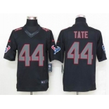 nike nfl jerseys houston texans #44 tate black[nike limited]