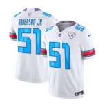 Women's Houston Texans #51 Will Anderson Jr. White 2026 F.U.S.E.Rivalries Collection Limited Football Stitched Jersey Women's Houston Texans #51 Will Anderson Jr. White 2026 F.U.S.E.Rivalries Collection Limited Football Stitched Jersey