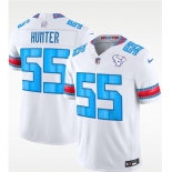 Women's Houston Texans #55 Danielle Hunter White 2026 F.U.S.E. Rivalries Collection Limited Football Stitched Jersey