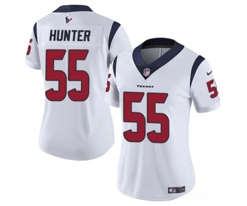 Women's Houston Texans #55 Danielle Hunter White Vapor Untouchable Limited Stitched Jersey
