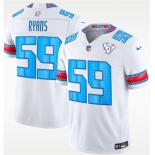 Women's Houston Texans #59 DeMeco Ryans White 2026 F.U.S.E. Rivalries Collection Limited Football Stitched Jersey