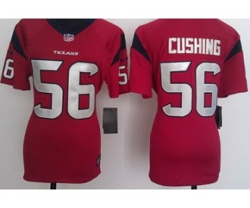 nike women nfl jerseys houston texans #56 cushing red[nike]