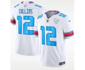 Youth Houston Texans #12 Nico Collins White 2026 F.U.S.E. Rivalries Collection Limited Stitched Football Jersey Youth Houston Texans #12 Nico Collins White 2026 F.U.S.E. Rivalries Collection Limited Stitched Football Jersey