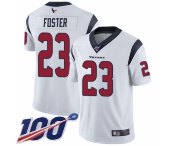 Youth Houston Texans #23 Arian Foster White Vapor Untouchable Limited Player 100th Season Football Jersey