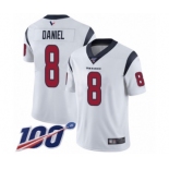 Youth Houston Texans #8 Trevor Daniel White Vapor Untouchable Limited Player 100th Season Football Jersey
