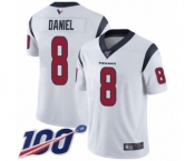Youth Houston Texans #8 Trevor Daniel White Vapor Untouchable Limited Player 100th Season Football Jersey