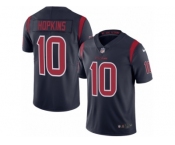 Youth Nike Houston Texans #10 DeAndre Hopkins Limited Navy Blue Rush NFL Jersey