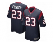 Youth Nike Houston Texans #23 Arian Foster Limited Navy Blue Team Color NFL Jersey