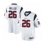 Youth Nike Houston Texans #26 Lamar Miller White NFL Jersey