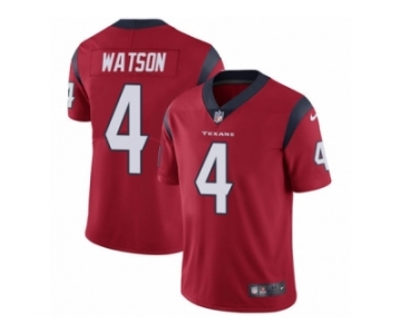 Youth Nike Houston Texans #4 Deshaun Watson Vapor Untouchable Limited Red Alternate NFL Jersey