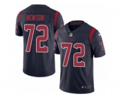 Youth Nike Houston Texans #72 Derek Newton Limited Navy Blue Rush NFL Jersey