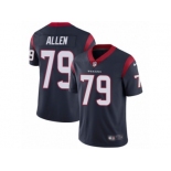 Youth Nike Houston Texans #79 Jeff Allen Vapor Untouchable Limited Navy Blue Team Color NFL Jersey