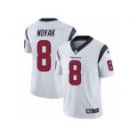 Youth Nike Houston Texans #8 Nick Novak Vapor Untouchable Limited White NFL Jersey