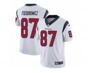 Youth Nike Houston Texans #87 C.J. Fiedorowicz Vapor Untouchable Limited White NFL Jersey