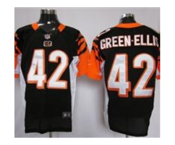 nike nfl jerseys cincinnati bengals #42 green-ellis black[elite]