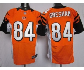 nike nfl jerseys cincinnati bengals #84 gresham orange[Elite]