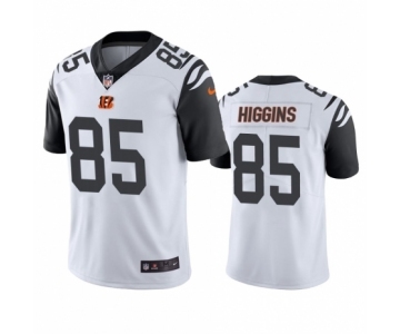 Cincinnati Bengals #85 Tee Higgins White Color Rush Limited Jersey