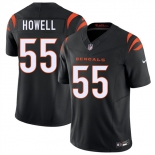 Men's Cincinnati Bengals #55 Cashius Howell Black 2026 Draft F.U.S.E. Vapor Untouchable Limited Football Stitched Jersey Men's Cincinnati Bengals #55 Cashius Howell Black 2026 Draft F.U.S.E. Vapor Untouchable Limited Football Stitched Jersey
