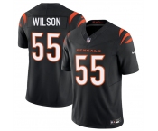 Men's Cincinnati Bengals #55 Logan Wilson Black 2025 F.U.S.E. Vapor Untouchable Limited Stitched Football Jersey