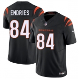 Men's Cincinnati Bengals #84 Jack Endries Black 2026 Draft F.U.S.E. Vapor Untouchable Limited Football Stitched Jersey