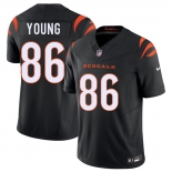 Men's Cincinnati Bengals #86 Colbie Young Black 2026 Draft F.U.S.E. Vapor Untouchable Limited Football Stitched Jersey