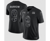 Men's Cincinnati Bengals #9 Joe Burrow Black 2026 F.U.S.E. Salute to Service Limited Football Stitched Jersey Men's Cincinnati Bengals #9 Joe Burrow Black 2026 F.U.S.E. Salute to Service Limited Football Stitched Jersey