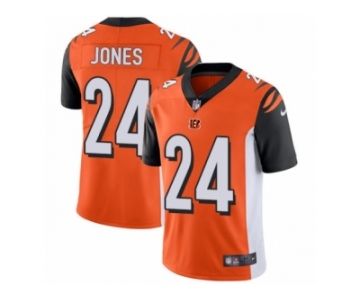 Men's Nike Cincinnati Bengals #24 Adam Jones Vapor Untouchable Limited Orange Alternate NFL Jersey