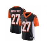 Men's Nike Cincinnati Bengals #27 Dre Kirkpatrick Vapor Untouchable Limited Black Team Color NFL Jersey