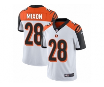 Men's Nike Cincinnati Bengals #28 Joe Mixon Vapor Untouchable Limited White NFL Jersey