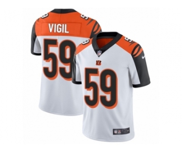 Men's Nike Cincinnati Bengals #59 Nick Vigil Vapor Untouchable Limited White NFL Jersey