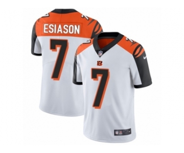 Men's Nike Cincinnati Bengals #7 Boomer Esiason Vapor Untouchable Limited White NFL Jersey