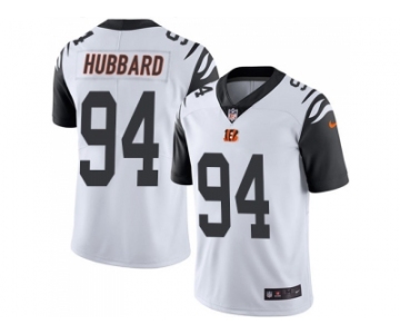Nike Cincinnati Bengals #94 Sam Hubbard White Men Stitched NFL Limited Rush Jersey