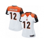 Women Nike Cincinnati Bengals #12 Alex Erickson Game White NFL Jersey