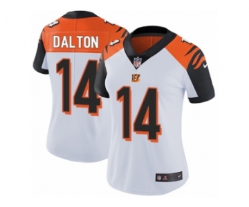 Women's Nike Cincinnati Bengals #14 Andy Dalton Vapor Untouchable Limited White NFL Jersey