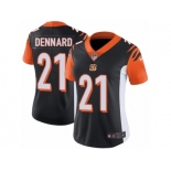 Women's Nike Cincinnati Bengals #21 Darqueze Dennard Vapor Untouchable Limited Black Team Color NFL Jersey