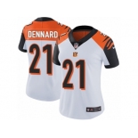 Women's Nike Cincinnati Bengals #21 Darqueze Dennard Vapor Untouchable Limited White NFL Jersey