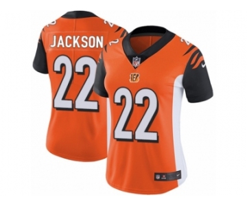 Women's Nike Cincinnati Bengals #22 William Jackson Vapor Untouchable Limited Orange Alternate NFL Jersey