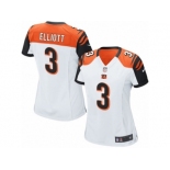 Women's Nike Cincinnati Bengals #3 Jake Elliott Limited White NFL Jersey