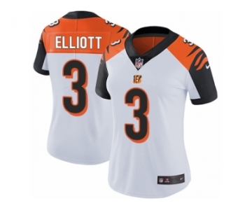 Women's Nike Cincinnati Bengals #3 Jake Elliott Vapor Untouchable Limited White NFL Jersey