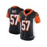 Women's Nike Cincinnati Bengals #57 Vincent Rey Vapor Untouchable Limited Black Team Color NFL Jersey