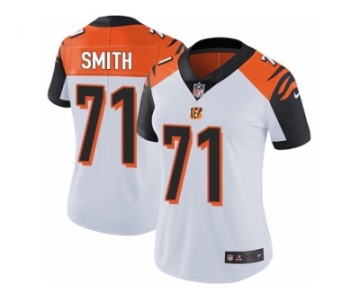 Women's Nike Cincinnati Bengals #71 Andre Smith Vapor Untouchable Limited White NFL Jersey