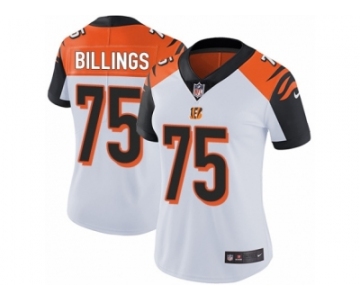 Women's Nike Cincinnati Bengals #75 Andrew Billings Vapor Untouchable Limited White NFL Jersey