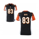 Women's Nike Cincinnati Bengals #83 Tyler Boyd Black Team Color NFL Jersey